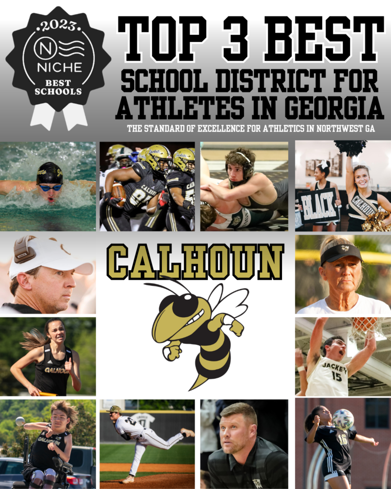 Calhoun City Schools named top 3 best school districts for athletes in